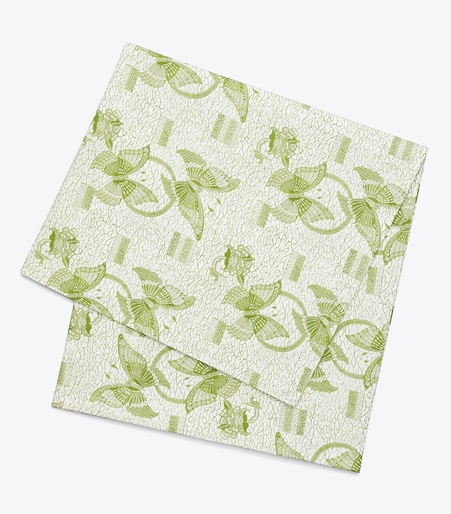 Butterfly Batik Square Tablecloth, 70" X